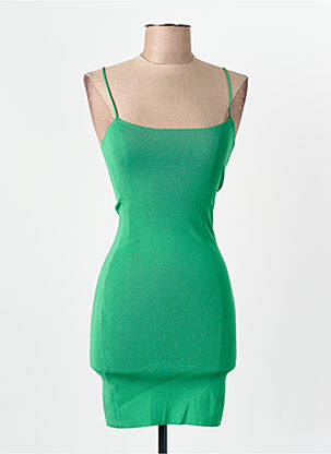Robe courte vert MANGO femme