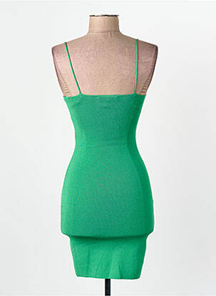 Robe courte vert MANGO femme