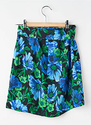 Jupe courte bleu MANGO femme