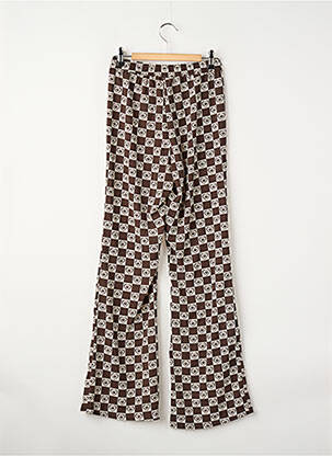 Pantalon droit marron ONLY femme