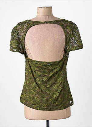 T-shirt vert GUESS femme