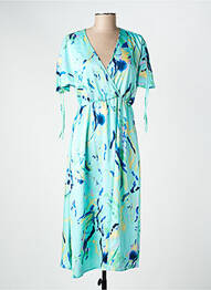 Robe courte col v blanc VERO MODA femme