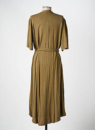 Robe mi-longue vert VERO MODA femme