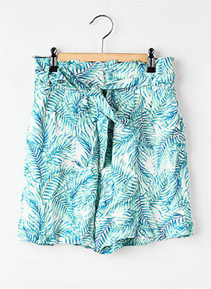Jupe short bleu HAILYS femme