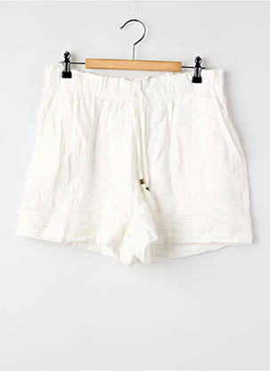 Jupe short blanc HAILYS femme