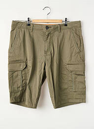 Short coupe droite vert TOM TAILOR homme