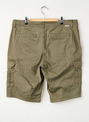 Short coupe droite vert TOM TAILOR homme