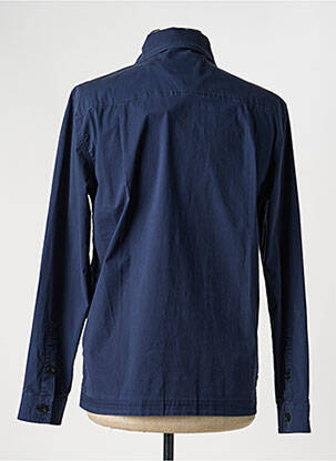 Chemise manches longues bleu REPLAY homme
