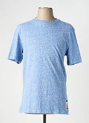 T-shirt bleu SCOTCH & SODA homme