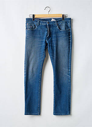 Jeans coupe slim bleu EDEN PARK homme