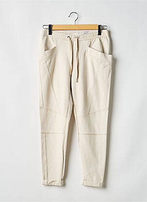 Pantalon droit beige SUMMUM femme