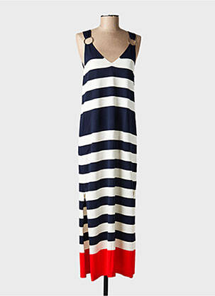 Robe longue bleu LOLA CASADEMUNT femme