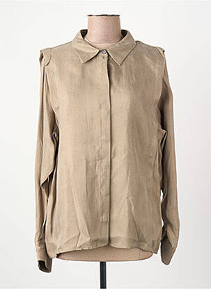 Chemisier beige YUGEN femme