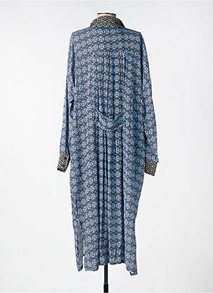 Robe mi-longue bleu YOUNG DESIGNERS femme