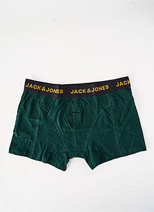 Boxer vert JACK & JONES homme