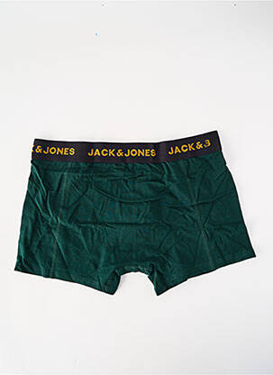 Boxer vert JACK & JONES homme