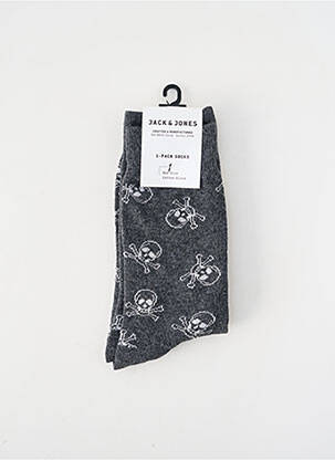 Chaussettes gris JACK & JONES homme