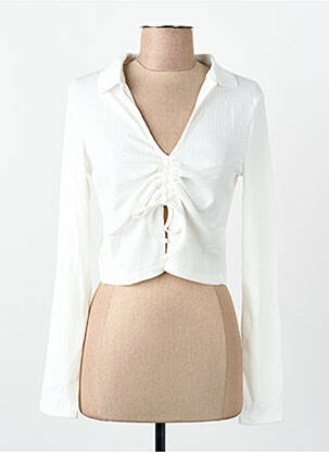 Crop top blanc TALLY WEIJL femme