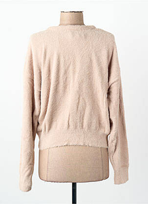 Gilet manches longues beige CEMI femme
