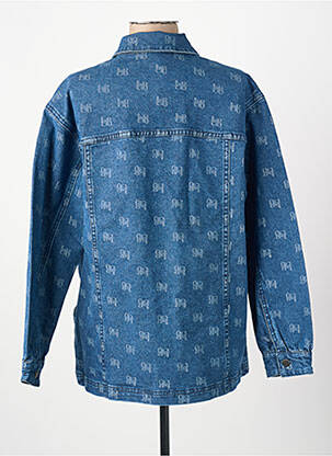 Veste casual col chemisier bleu OBJECT femme