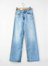 Jeans coupe large bleu PEPE femme