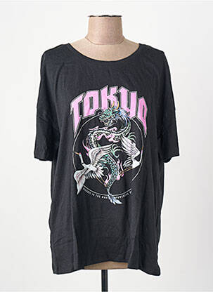 T-shirt noir ONLY femme