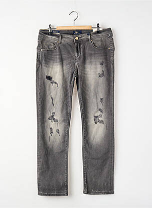 Jeans coupe droite gris GAUDI femme