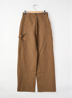 Pantalon cargo taille haute taille haute beige ONLY femme