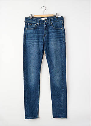 Jeans coupe droite bleu CALVIN KLEIN homme