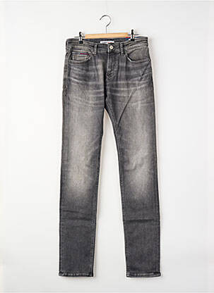 Jeans coupe slim gris TOMMY HILFIGER homme