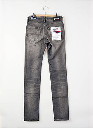 Jeans coupe slim gris TOMMY HILFIGER homme