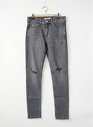 Jeans coupe droite gris TOMMY HILFIGER homme