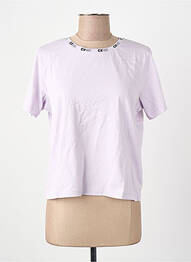 T-shirt violet CEMI femme