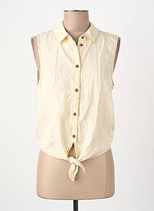Blouse beige NOISY MAY femme