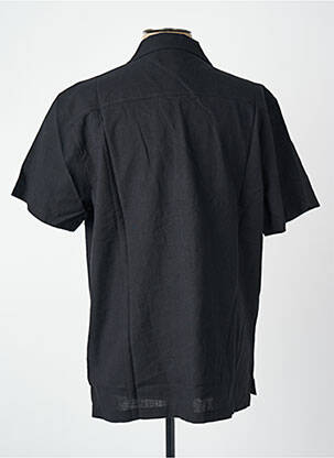 Chemise manches courtes noir WOODBIRD homme