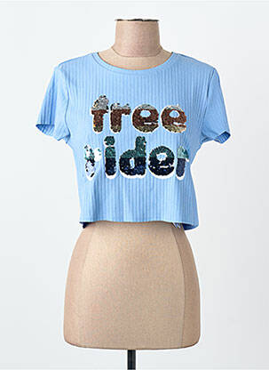 T-shirt bleu ONLY femme