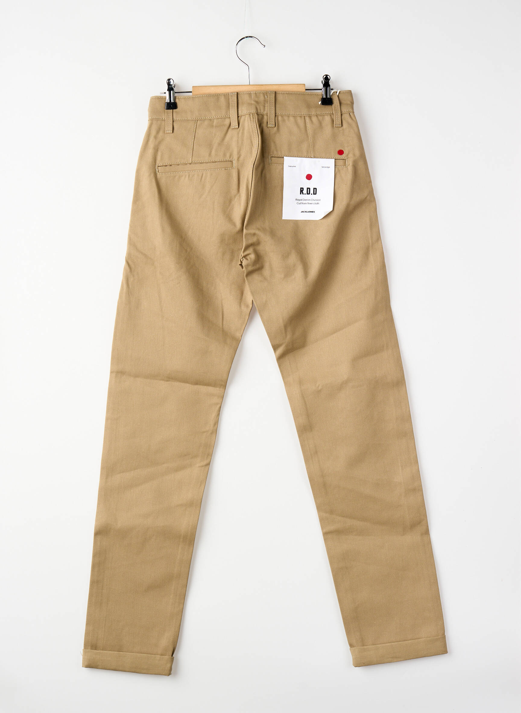 Pantalon droit rouge JACK & JONES homme