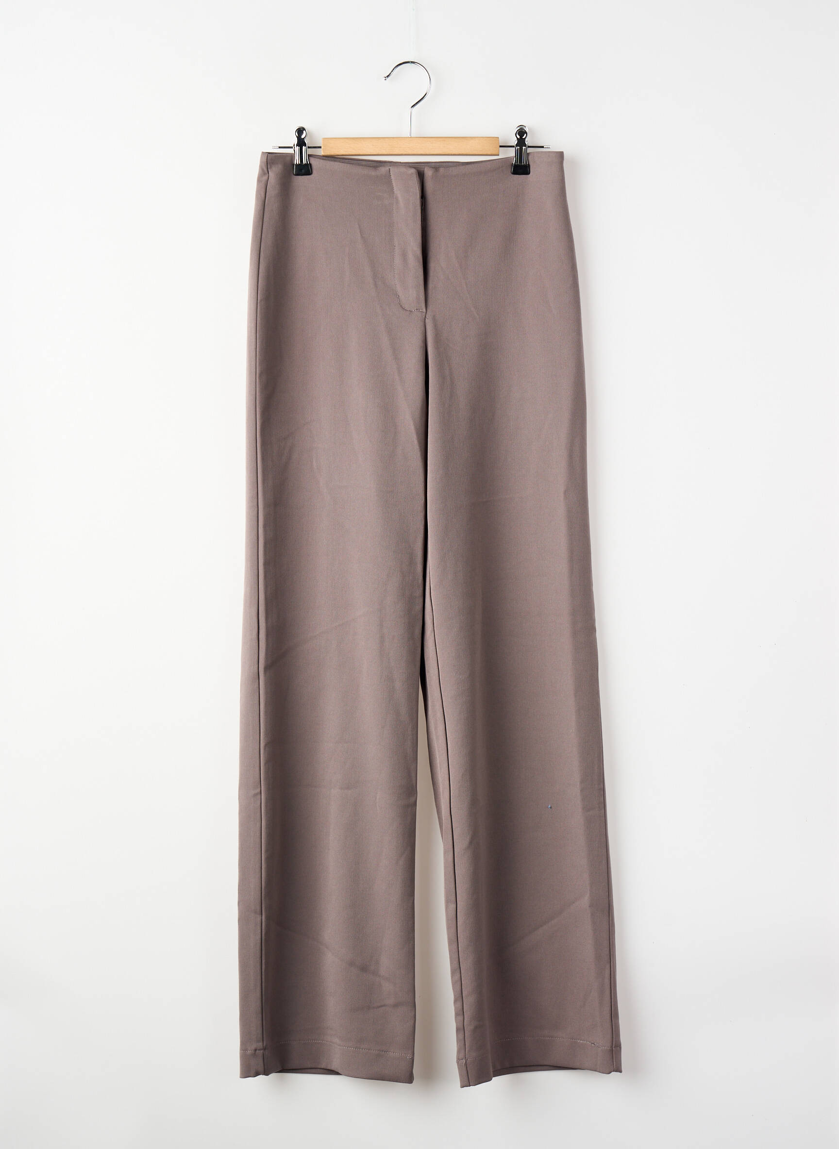 Pantalon droit marron ONLY femme