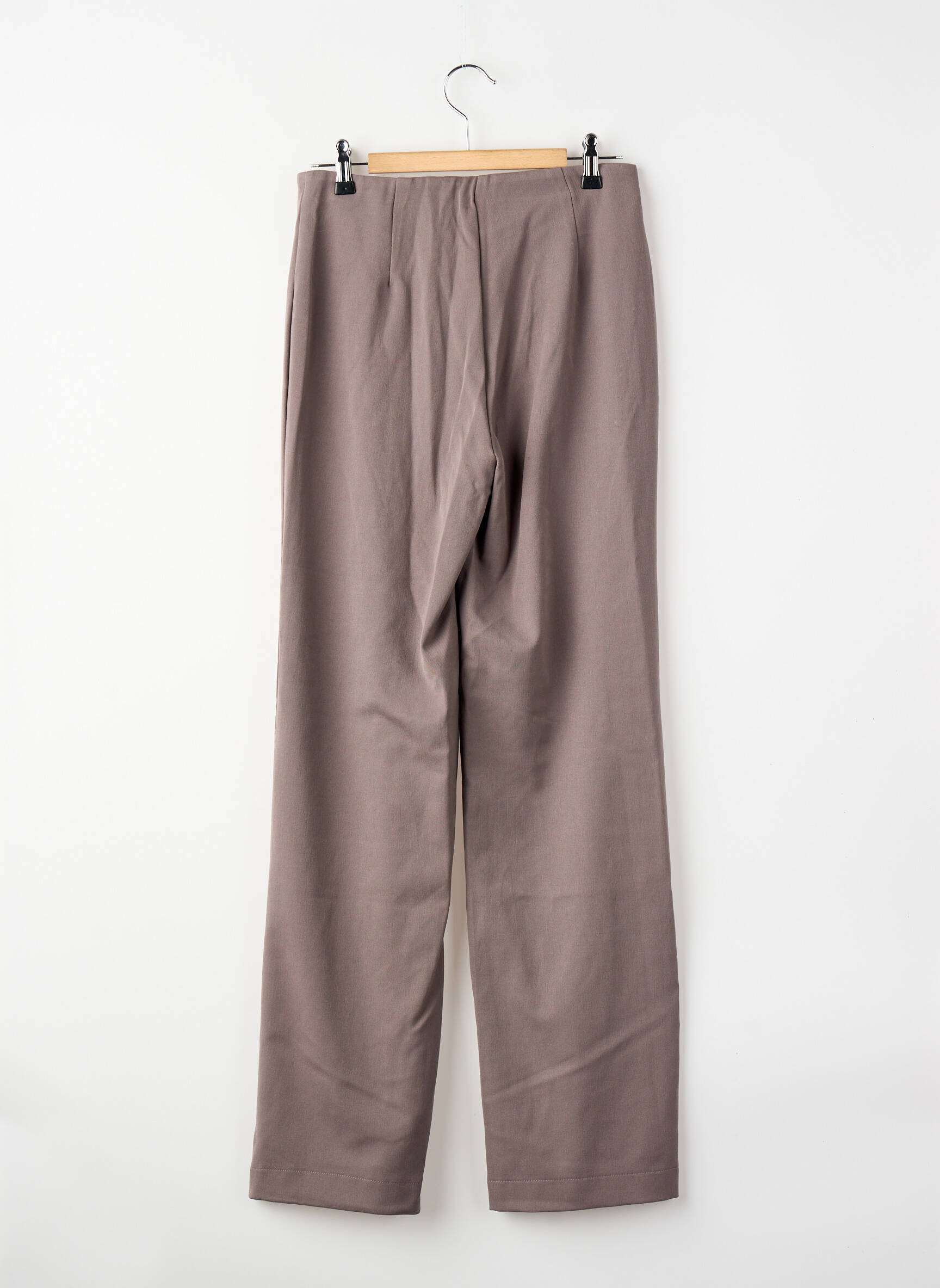 Pantalon droit marron ONLY femme
