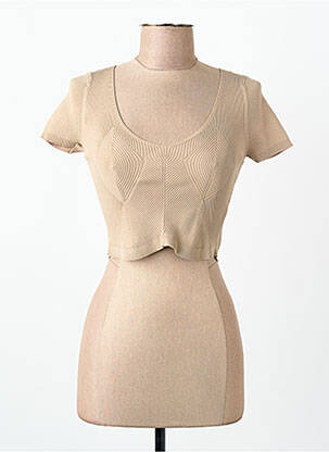 T-shirt beige TALLY WEIJL femme