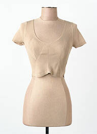 T-shirt beige TALLY WEIJL femme