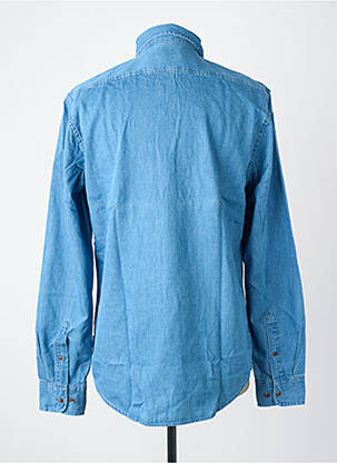 Chemise manches longues bleu SCALPERS homme