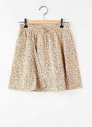 Jupe short orange CEMI femme