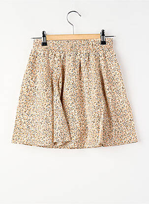 Jupe short orange CEMI femme