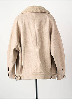Manteau court manches longues gris ONLY femme