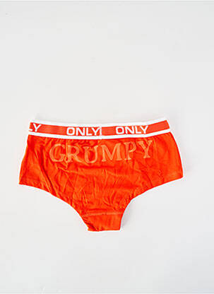 Shorty orange ONLY femme