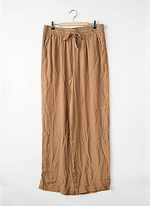 Pantalon large marron OPUS femme