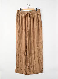 Pantalon large marron OPUS femme