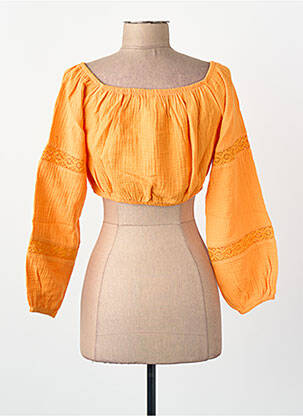 Chemisier orange ONLY femme