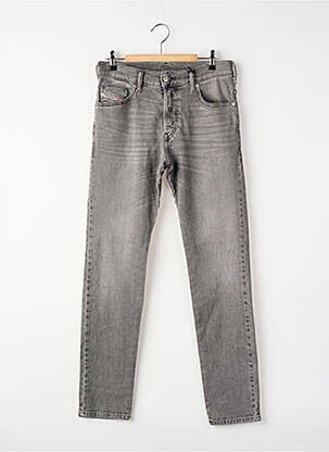 Jeans coupe droite gris DIESEL homme